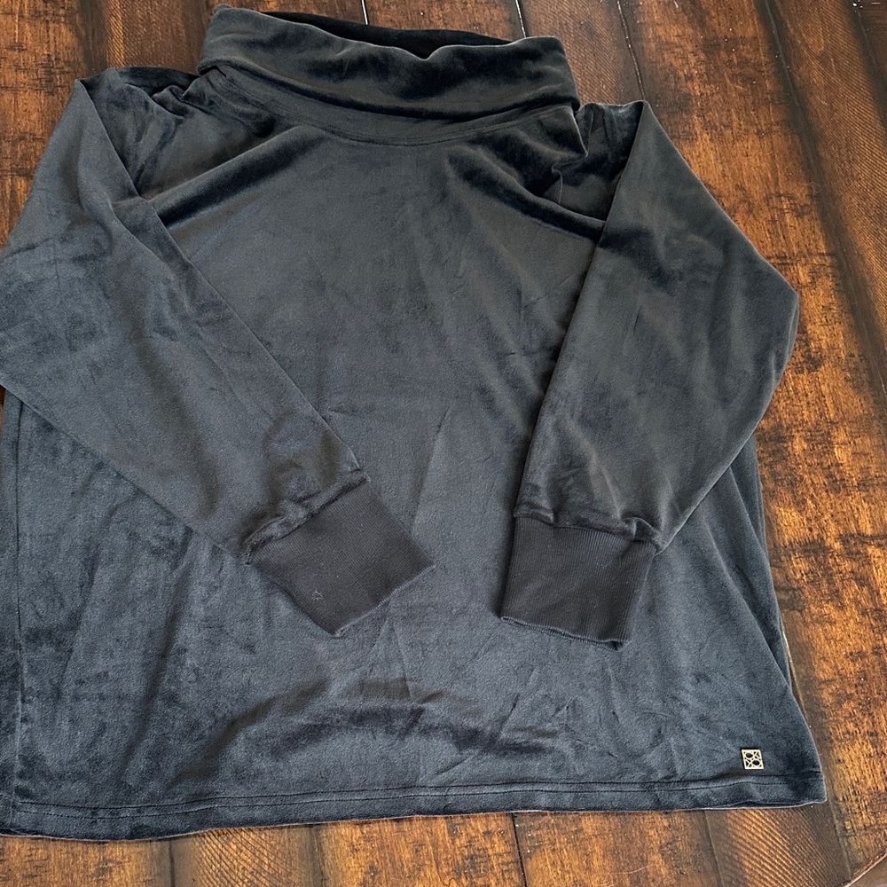 Calvin Klein Black Cowl Neck Sweater